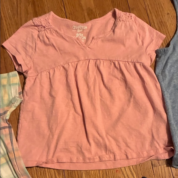 GAP and Others Kids Plaid Pajama Set and Tees - Picture 4 of 9